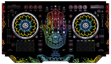 Numark NS 7 II Skin Henna Rainbow